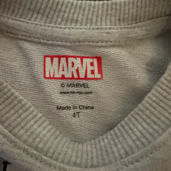 Marvel Boys 4T Sweatshirt - Picture 3 of 5